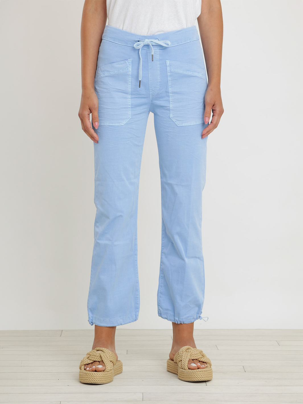 Lexa Light Blue Straight Pant
