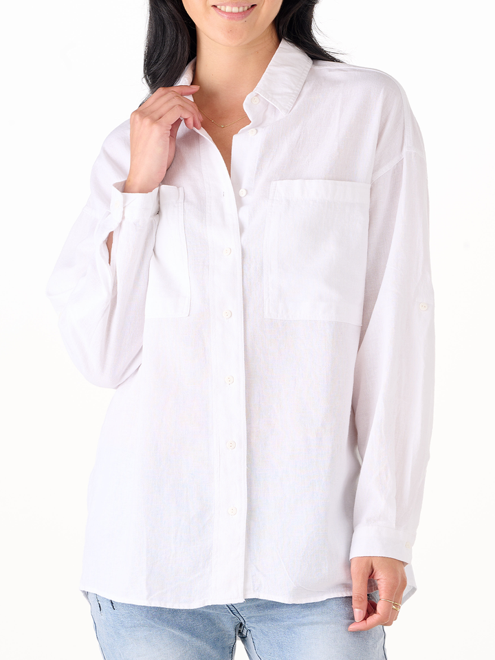 White Oxford Shirt