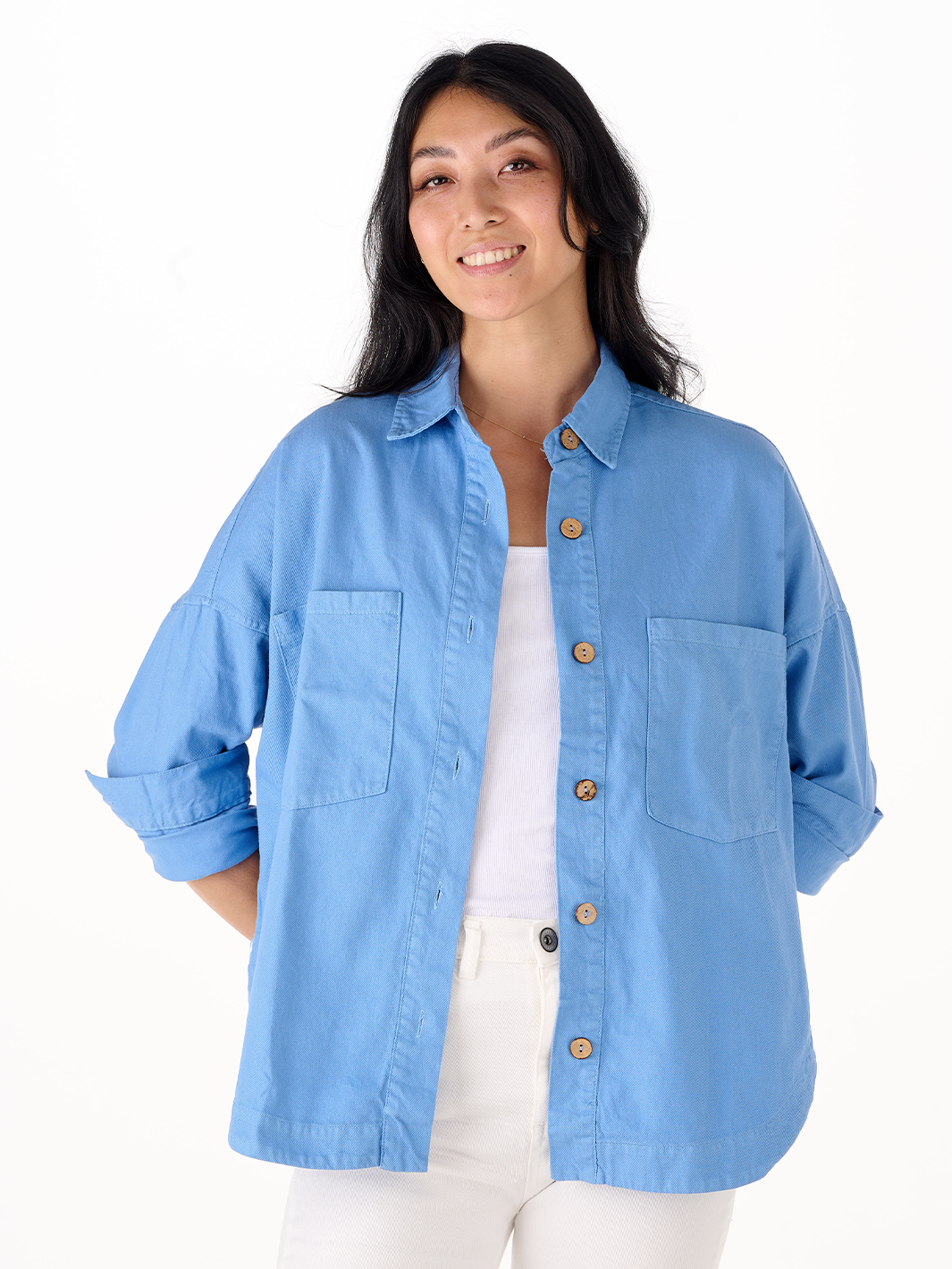 The Classic Blue Denim Shirt