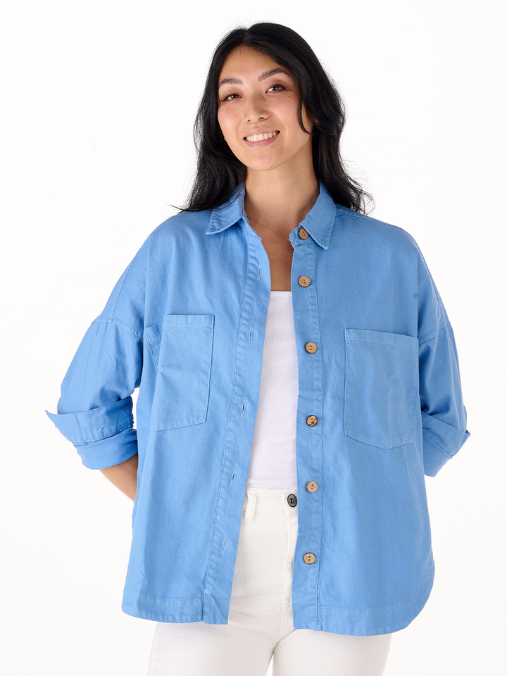 The Classic Blue Denim Shirt