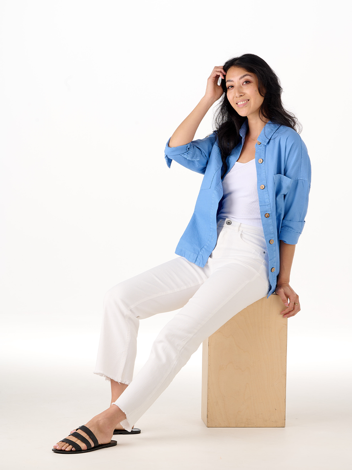 The Classic Blue Denim Shirt