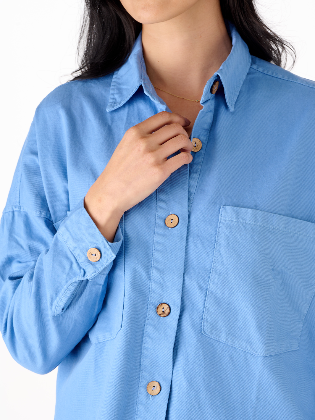 The Classic Blue Denim Shirt