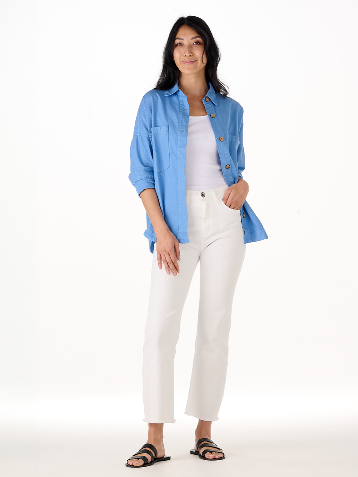 The Classic Blue Denim Shirt