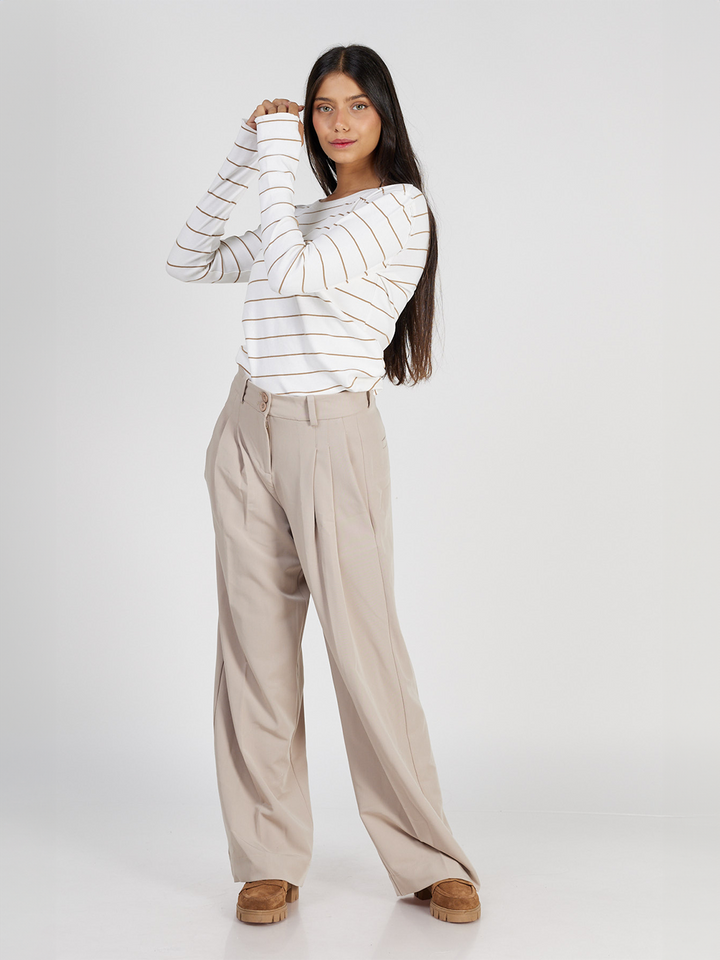 Lina Soft Pleat Pant