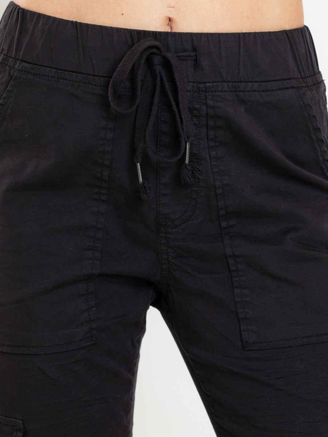 Andi Cargo Black Jogger Pant