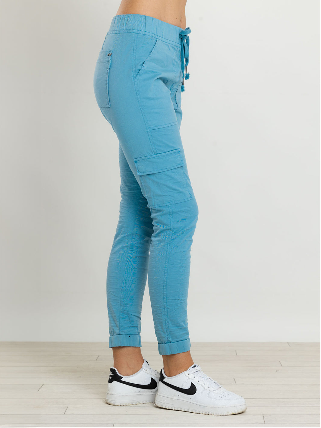 Andi Cargo Tranquil Blue Jogger Pant