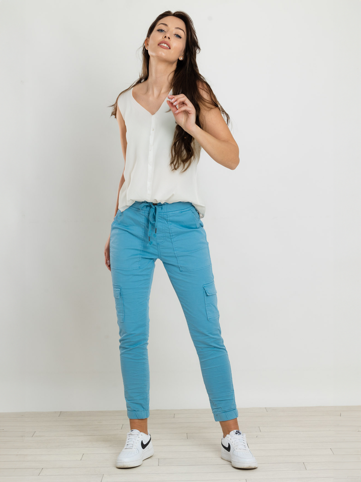 Andi Cargo Tranquil Blue Jogger Pant