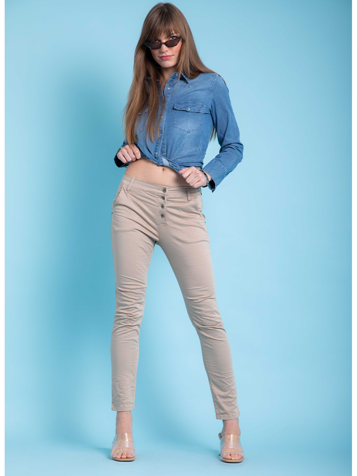 Alabama Boyfriend Pant -Camel