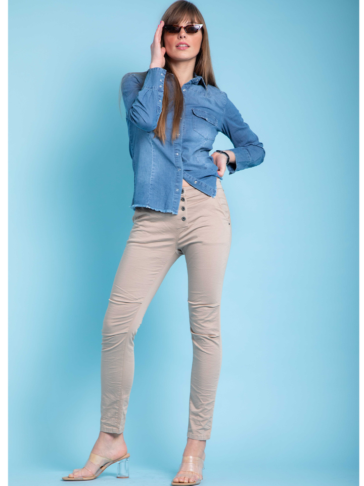 Alabama Boyfriend Pant -Camel
