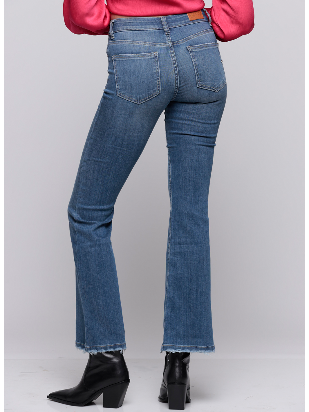 Armani Mid Blue Flare Jean