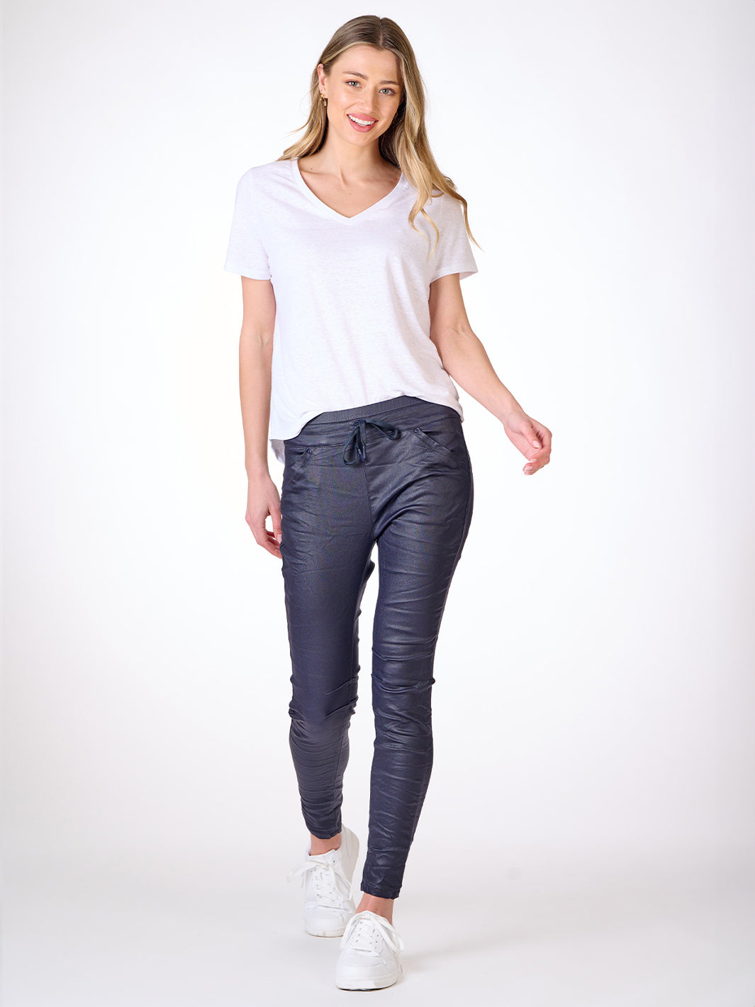 Silverbell Navy Jogger Pant