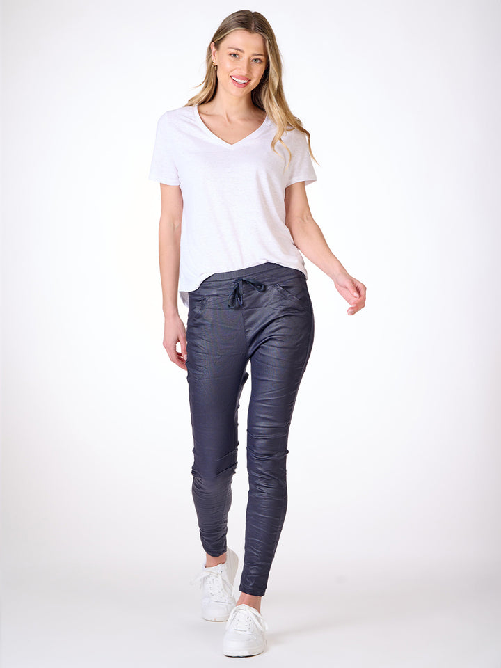 Silverbell Navy Jogger Pant