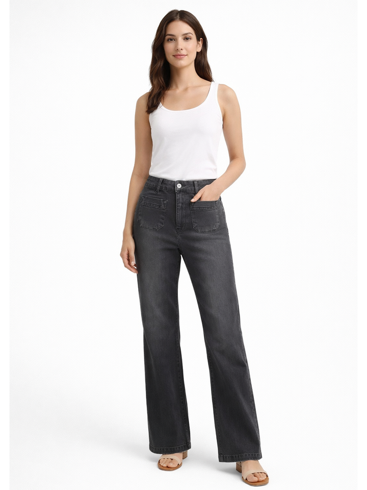 Gabriel Wide Leg Pocket Jean