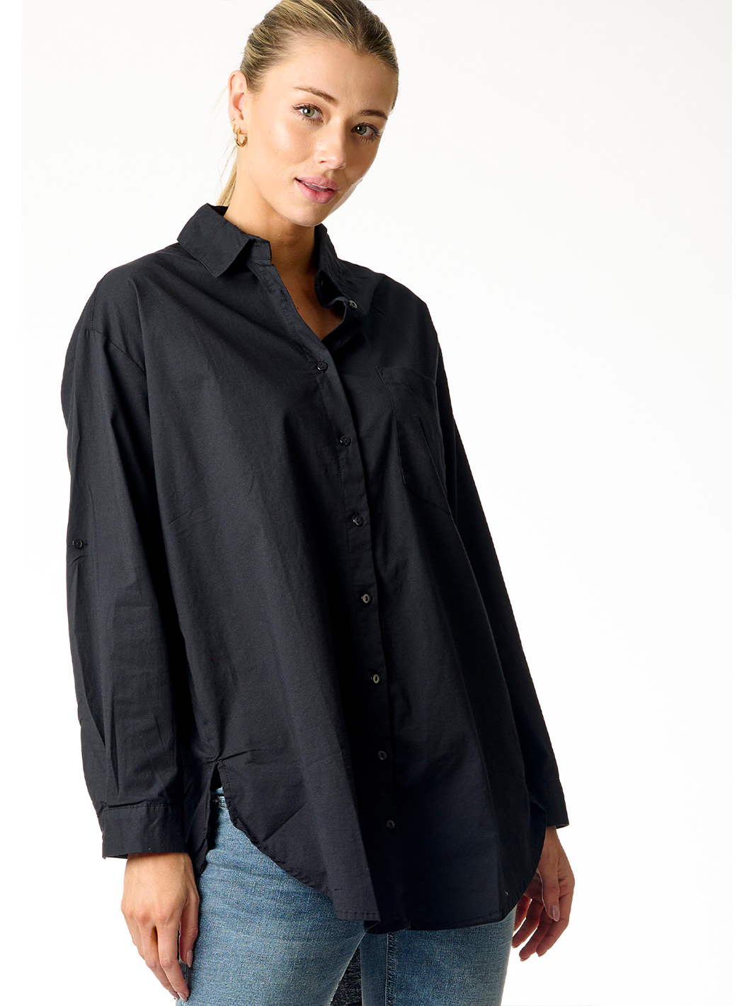 Boyfriend Shirt - Black