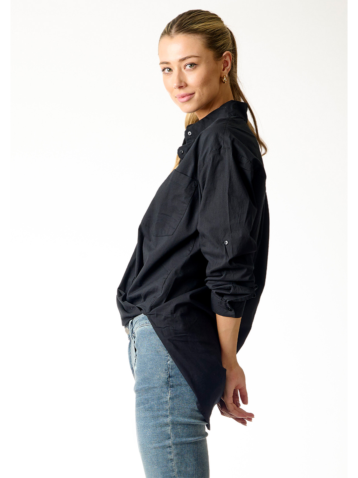 Boyfriend Shirt - Black