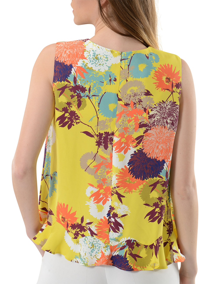 NEW: Flowerwind Blouse – Yellow Floral