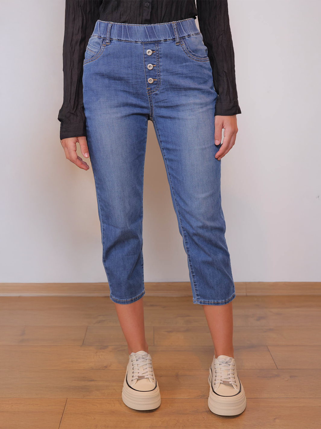 Tapered Jeans Donna Mom Jeans Tommy Women Jeans Cassie Blue Denim