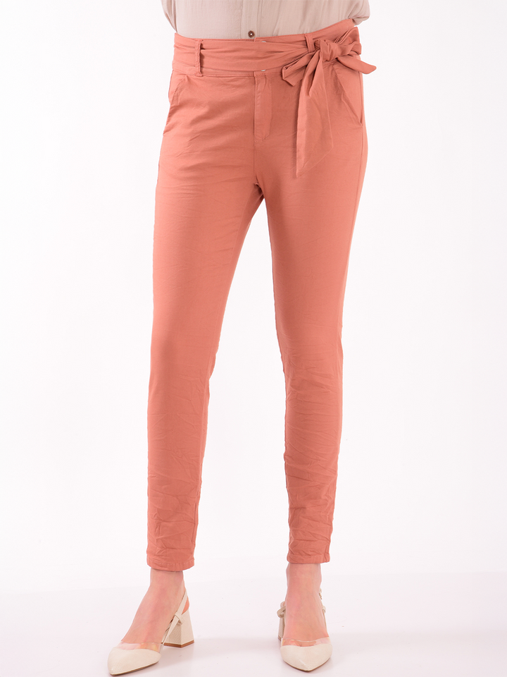 Chic Red Loam Pant