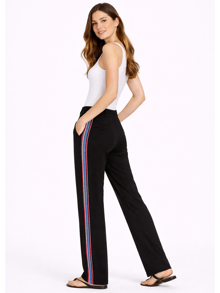 Colette Black Wide Leg Pant