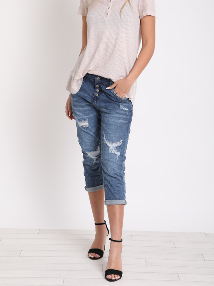 Emma Denim Capri