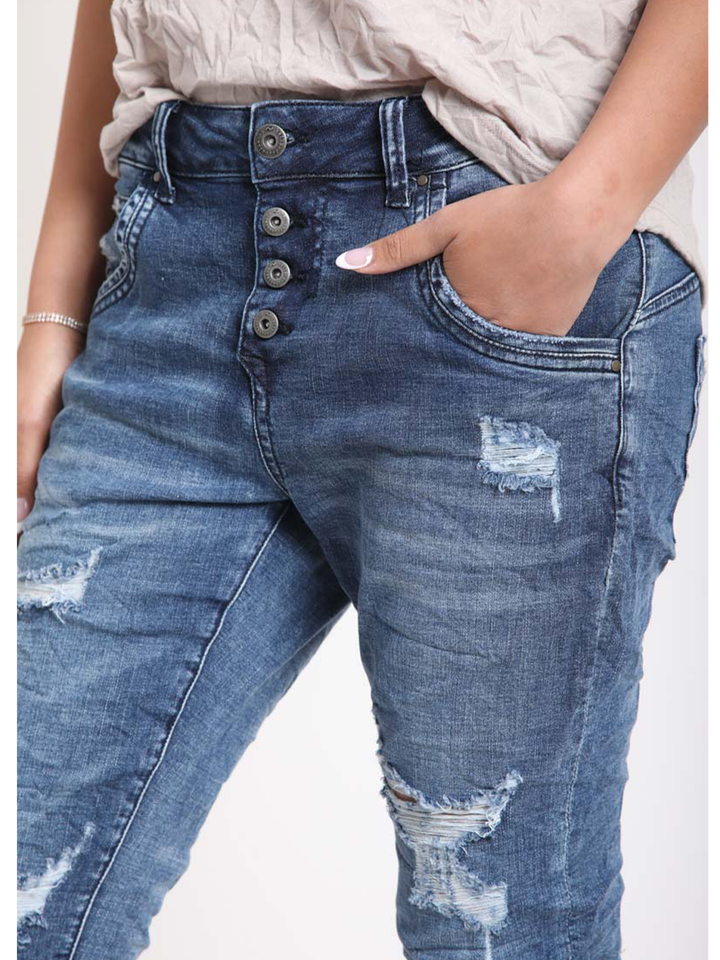 Emma Denim Capri