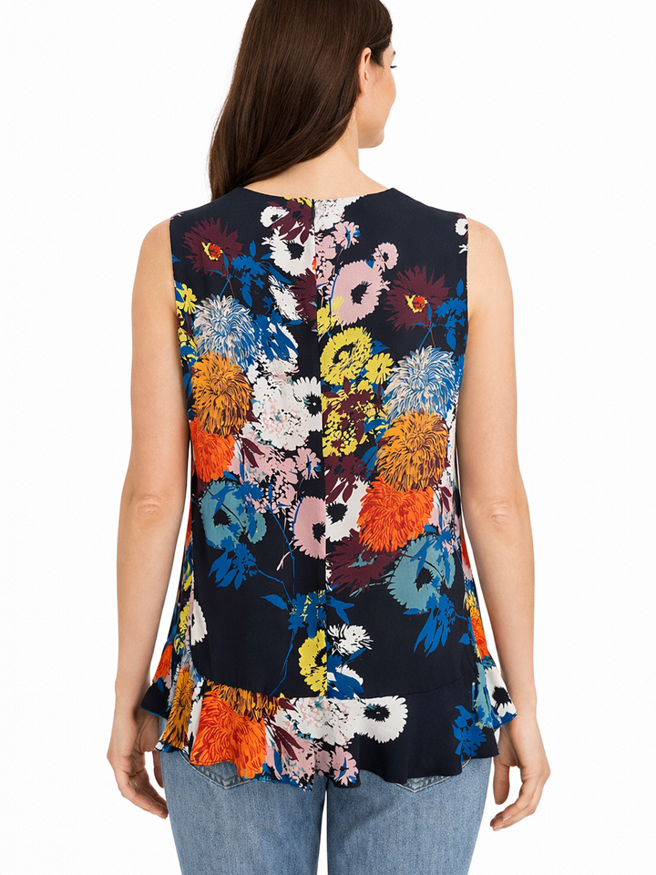 Flowerwind Blouse – Navy Floral