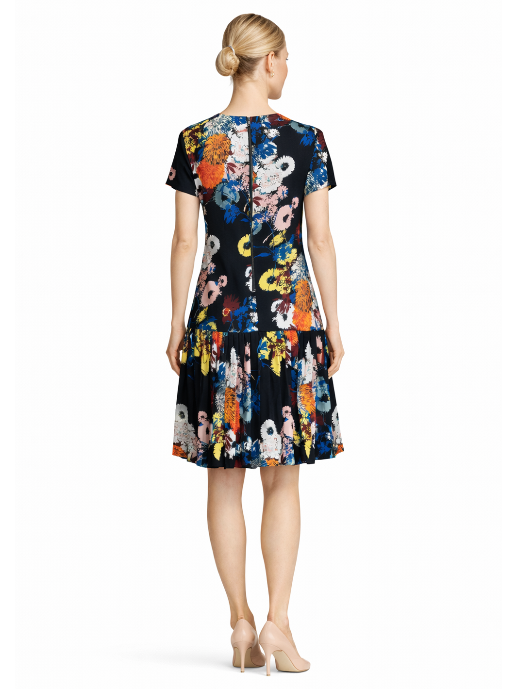 Flowerwind Navy Dress