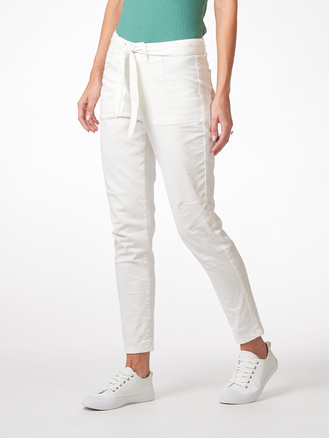 Sandra White Pant