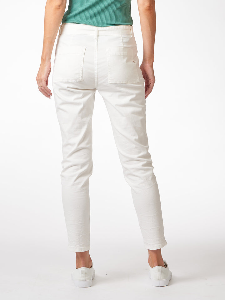 Sandra White Pant