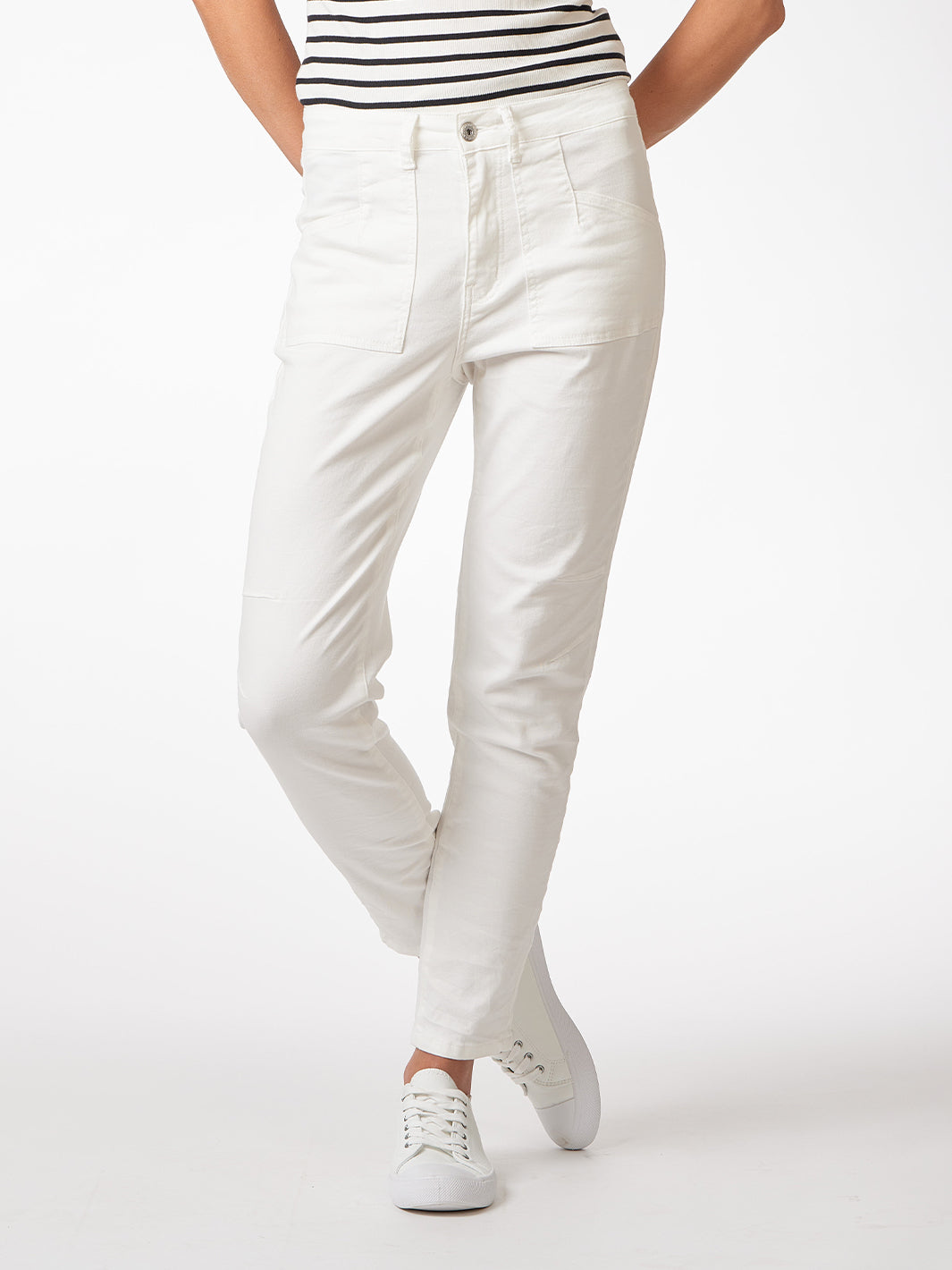 Sandra White Pant
