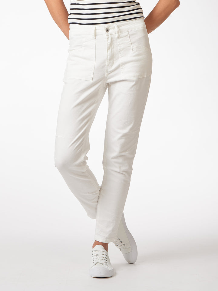 Sandra White Pant