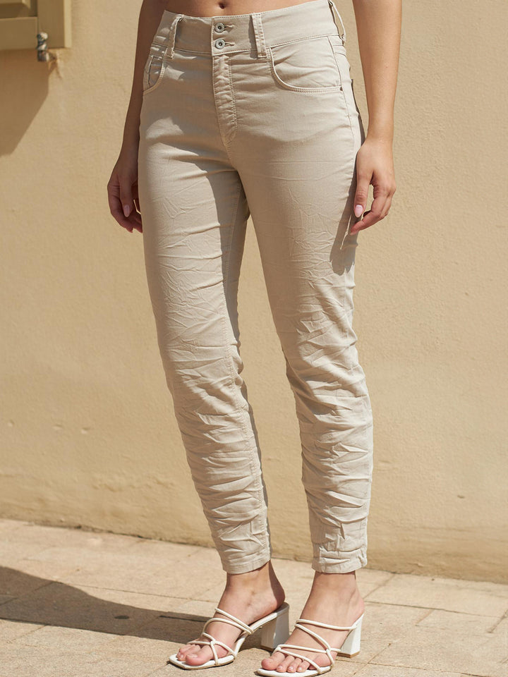 Maxine Sand Boyfriend Pant