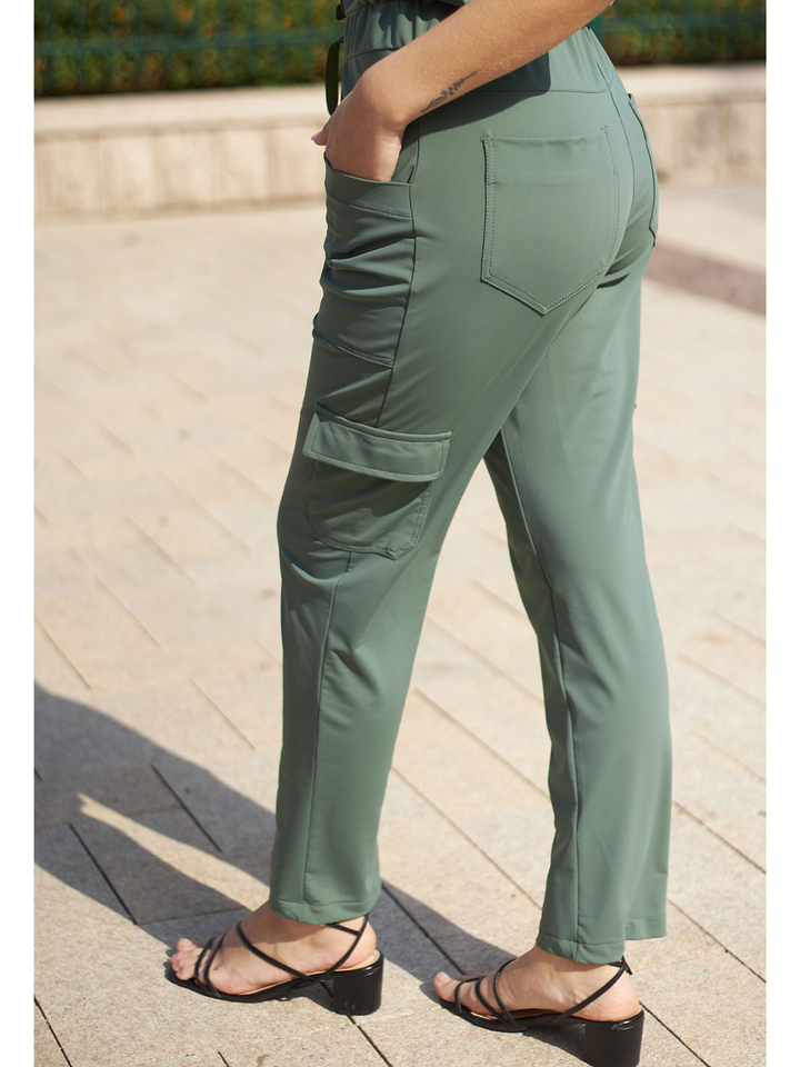 Ginny Olive Jumpsuit