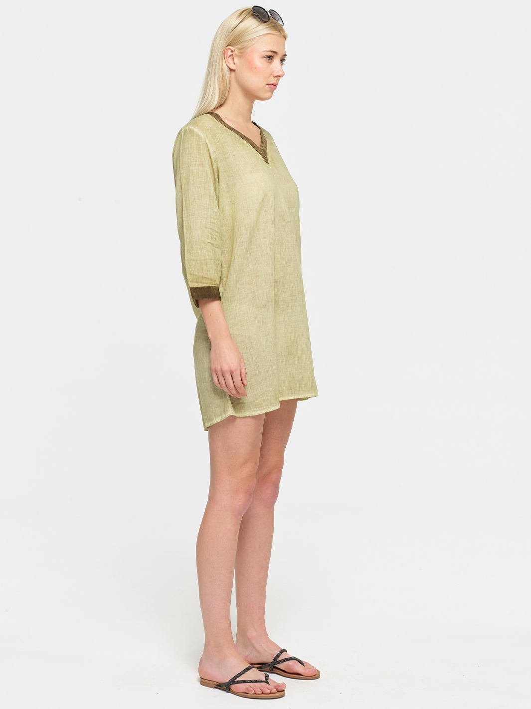 Isabella Linen Dress