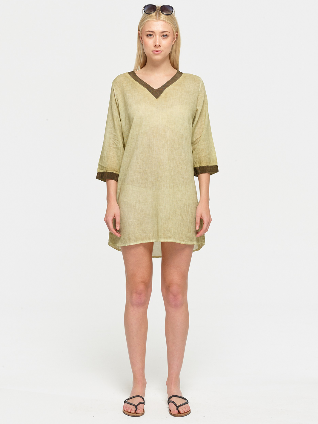 Isabella Linen Dress