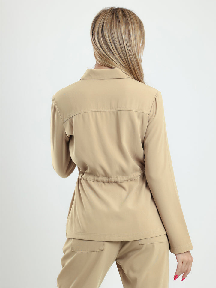Julianna Beige Jacket