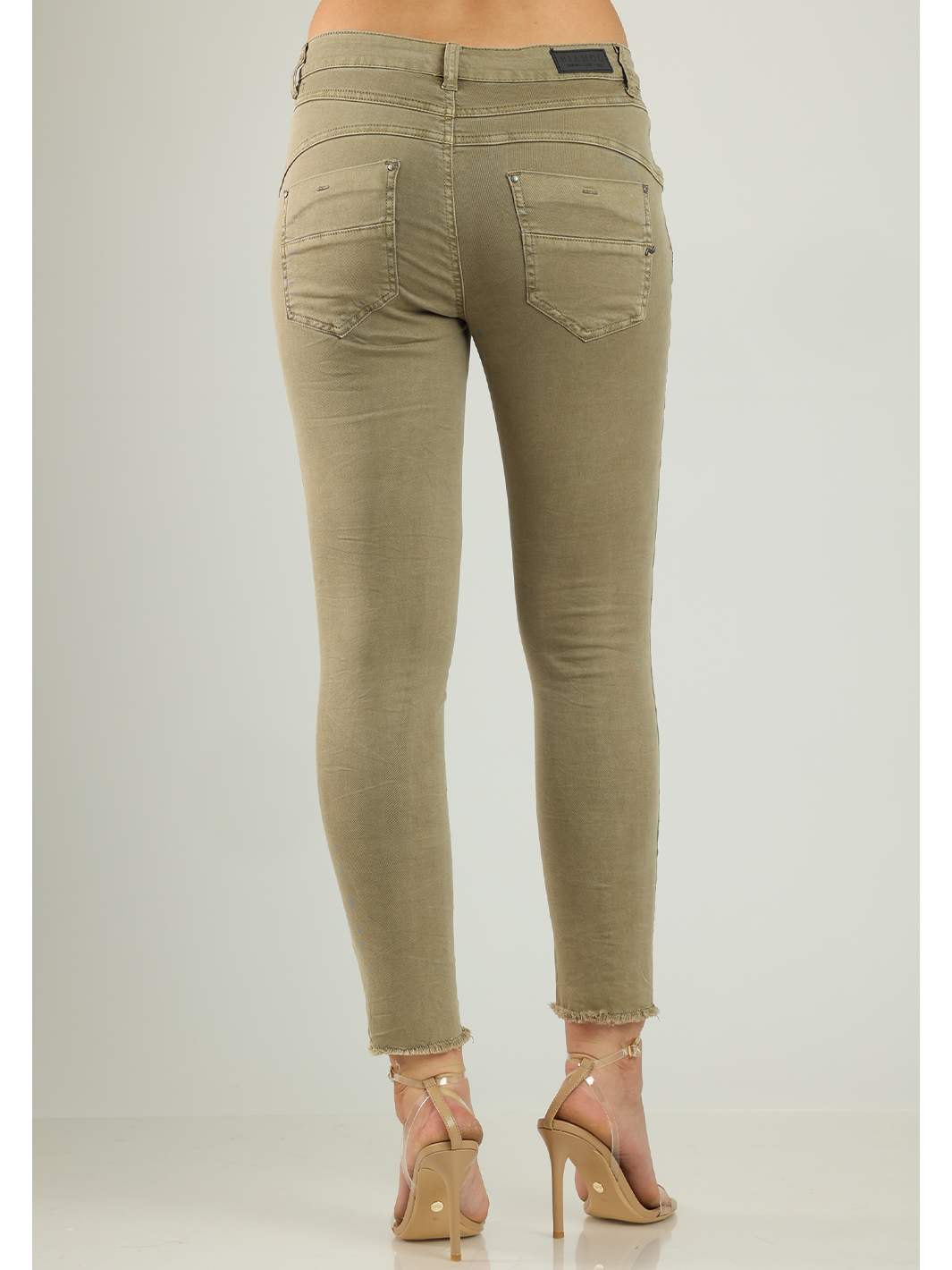 Lory Olive Boyfriend Pant
