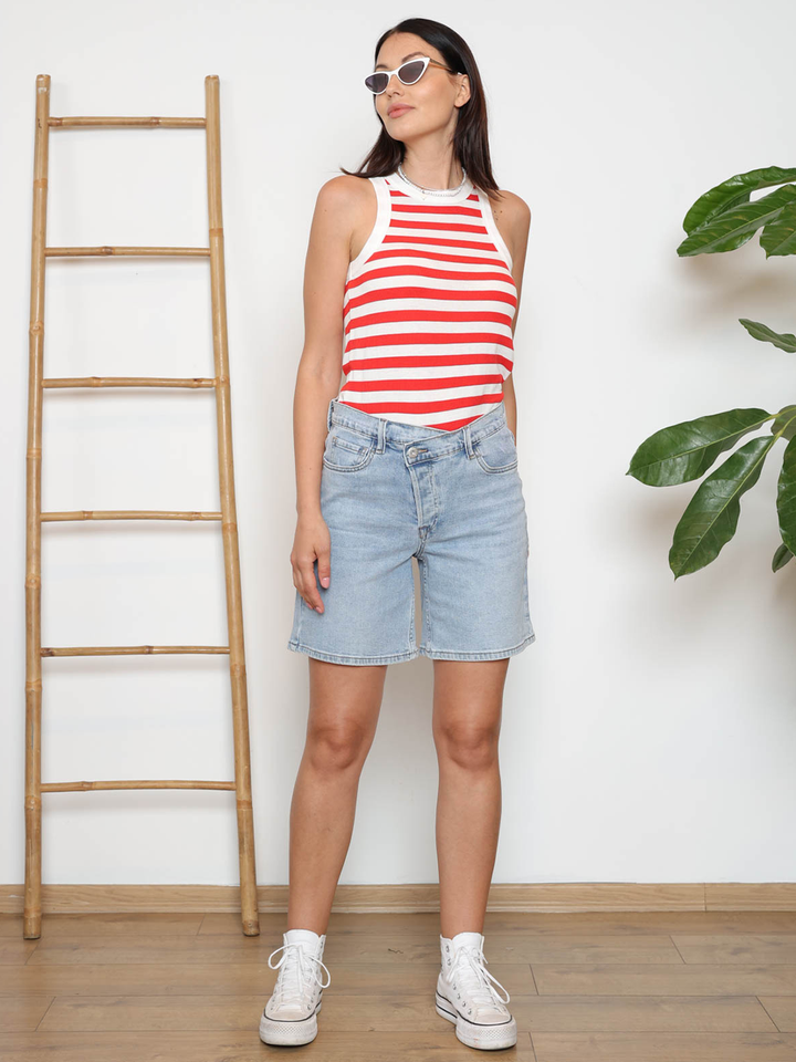 New York Short - Light Blue