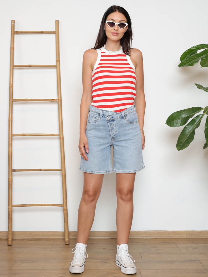 New York Short - Light Blue