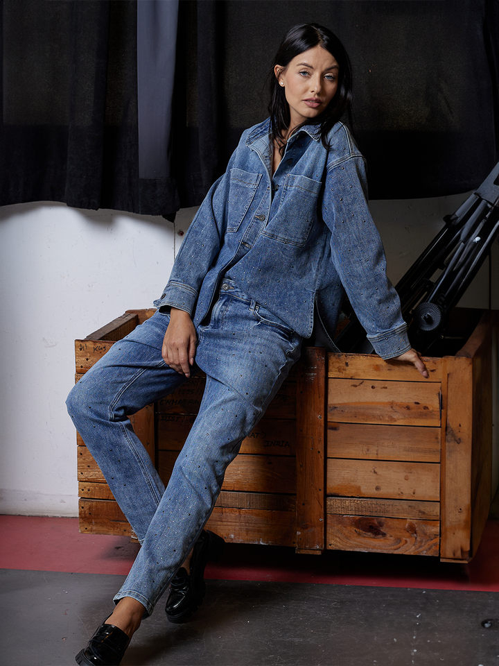 Rosetta Mid Blue Denim Jean