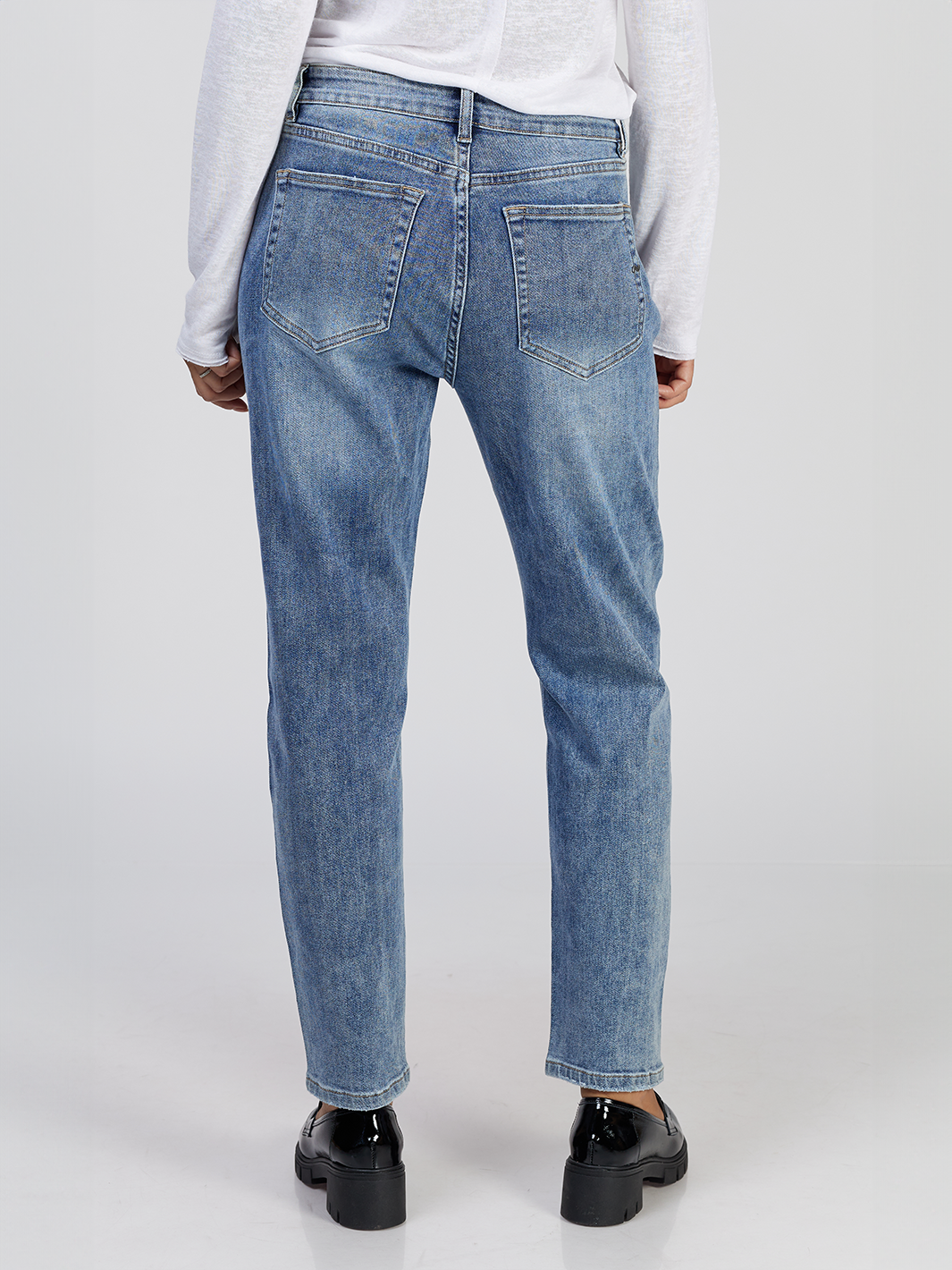 Rosetta Mid Blue Denim Jean