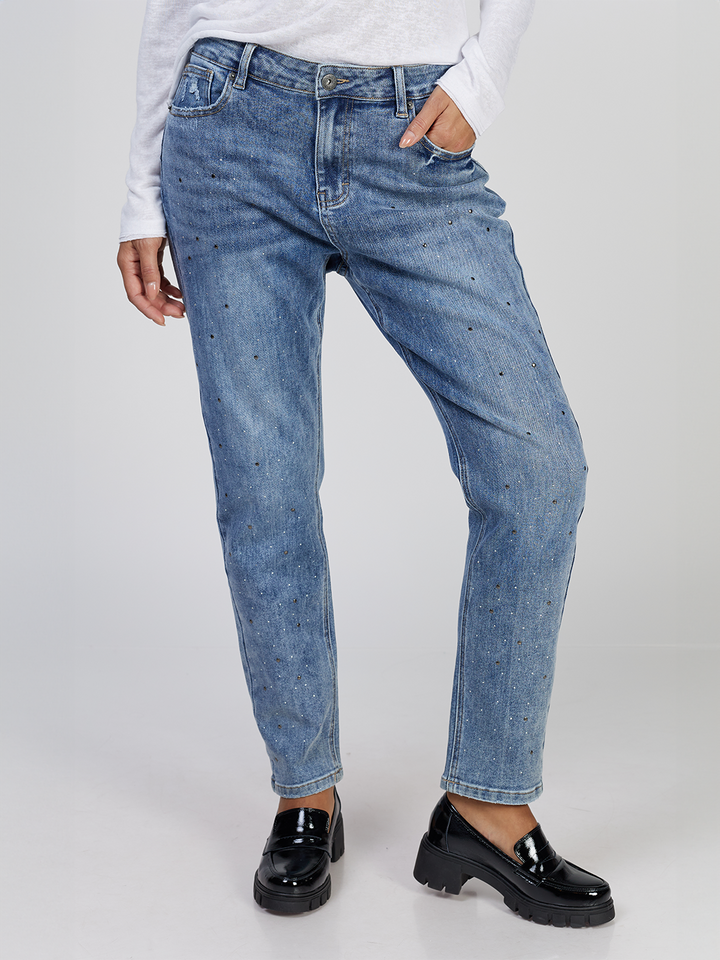 Rosetta Mid Blue Denim Jean