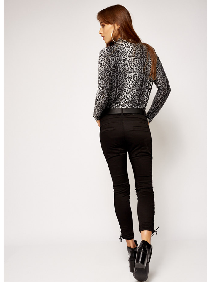 Rosario Black Riding Pants