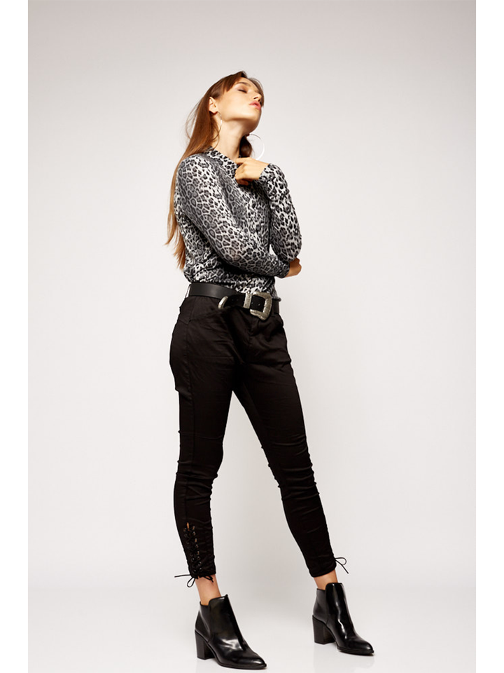 Rosario Black Riding Pants