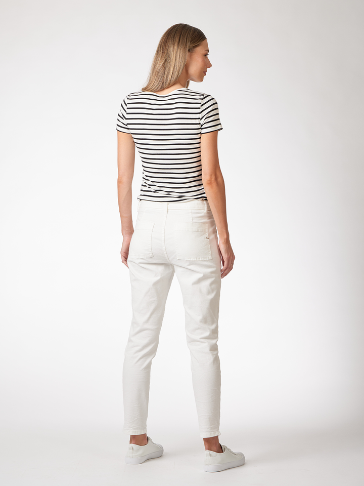 Sandra White Pant