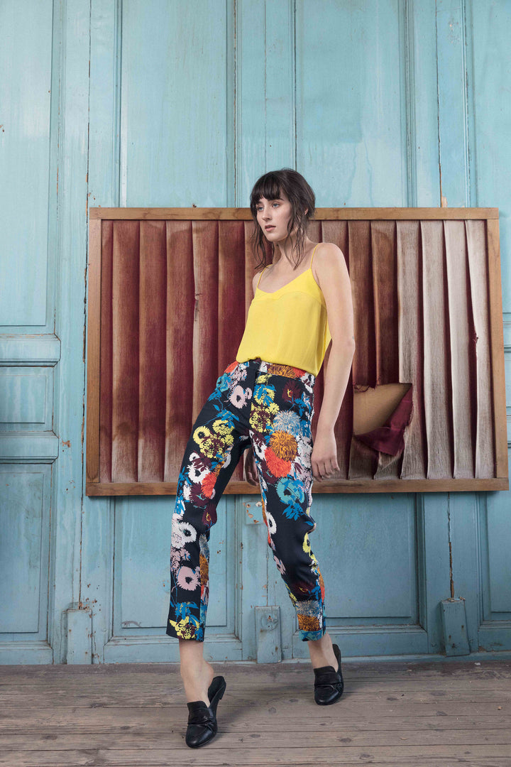 NEW: Springtime Pant-Navy Floral