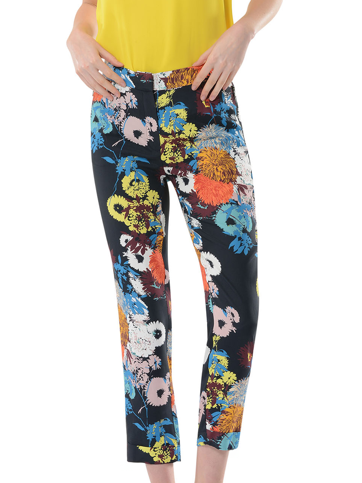 NEW: Springtime Pant-Navy Floral