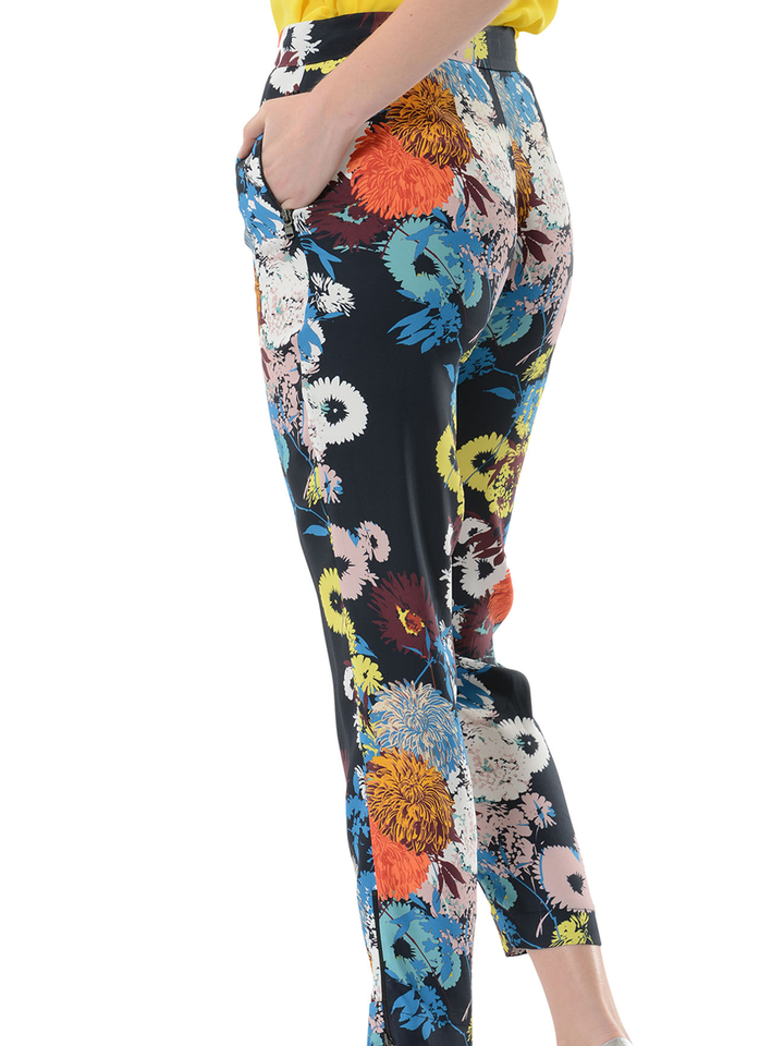 NEW: Springtime Pant-Navy Floral