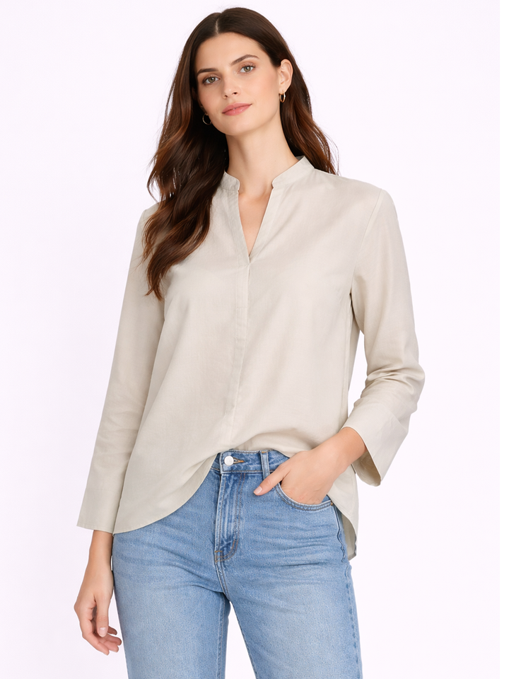 Willa Shirt - Soft Latte