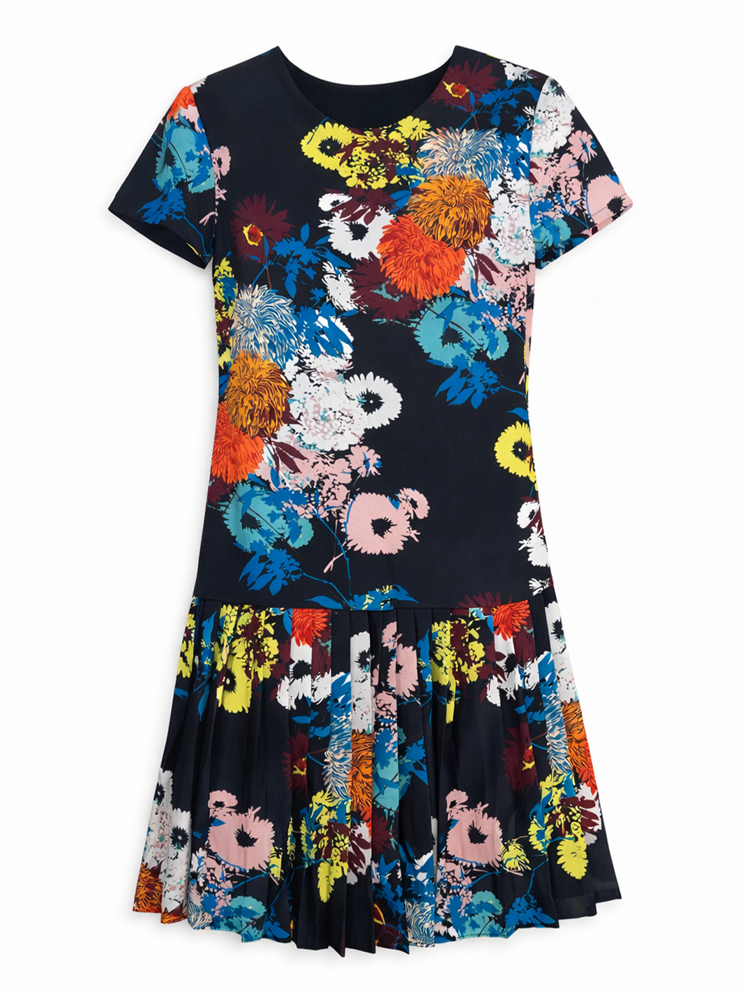 Flowerwind Navy Dress